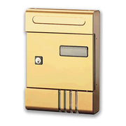 Alubox 1007655 Serie Esse Cassetta Postale Componibile in Alluminio Anodizzato Formato Lettera con Serratura a Cilindro di Sicurezza colore Ruggine
