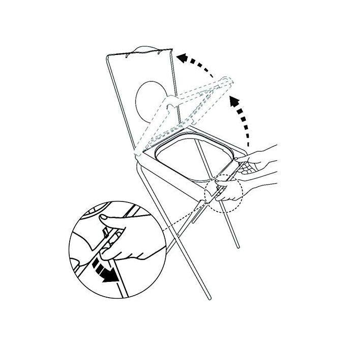 Cavalletto Portasacco Con Griglia  3 P.