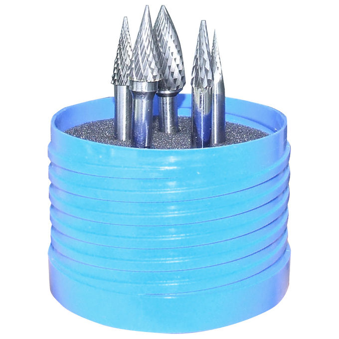 Fresa Rotativa Metallo Set 4 Pezzi 6-12 Fresa rotativa per lavorazione metallo set da 4 pezzi