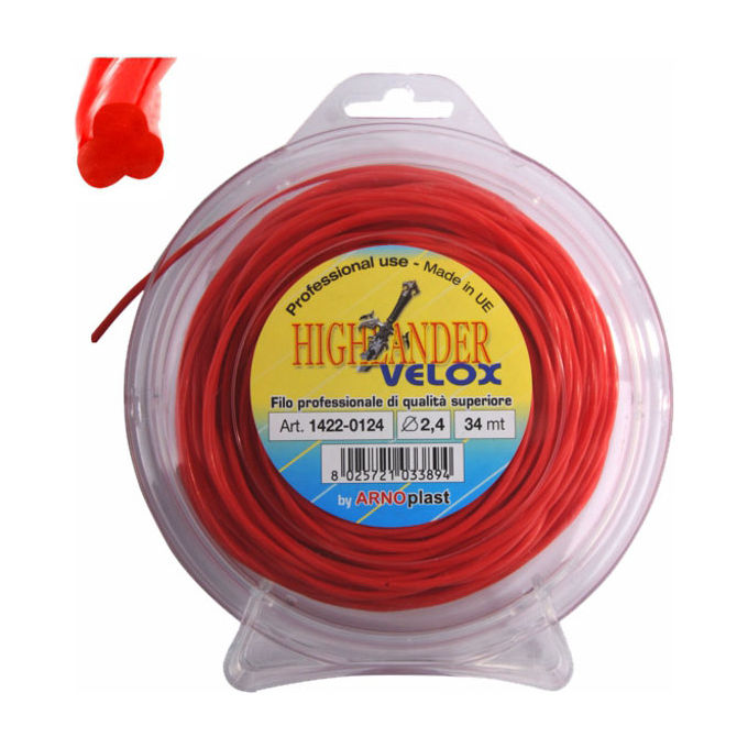 Filo Nylon Highlander Velox Mm.2,4 Mt.30