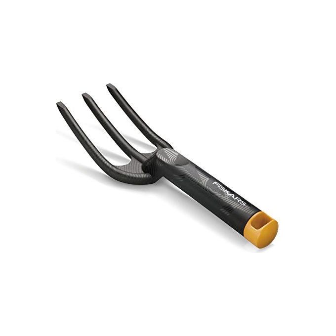 Fiskars Forca 26 cm Plastica Rinforzata Nero-Arancione per Giardinaggio