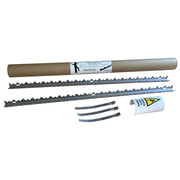 Sodifer 91677 Kit Punte Antiladro per Tubi Gas 2 Barre 80 cm Sezione a U Acciaio Inox con Fascette e Adesivo Segnaletico