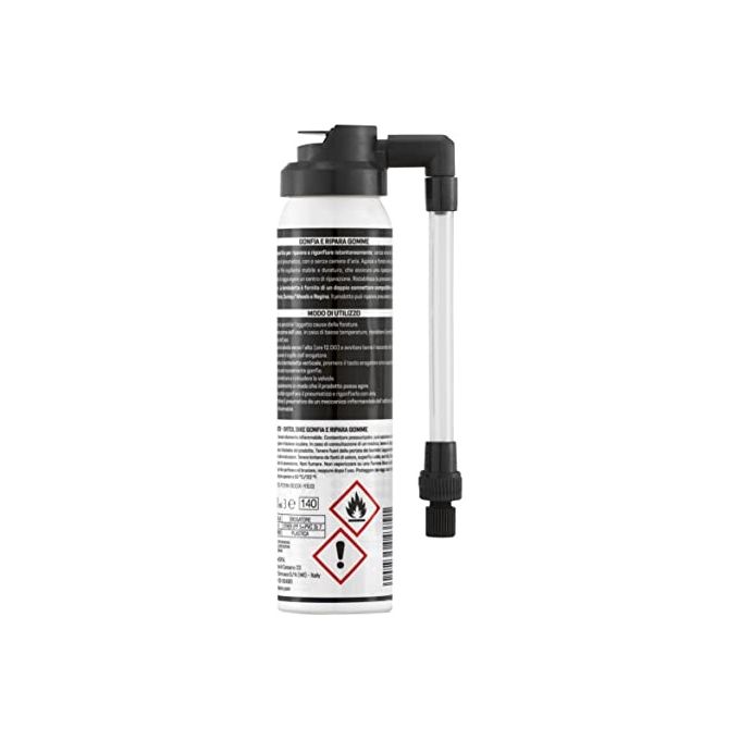Svitol 4379 Bike Gonfia e Ripara Gomme 100 ml Valvole Schrader Presta Dunlop Pneumatici fino a 29''