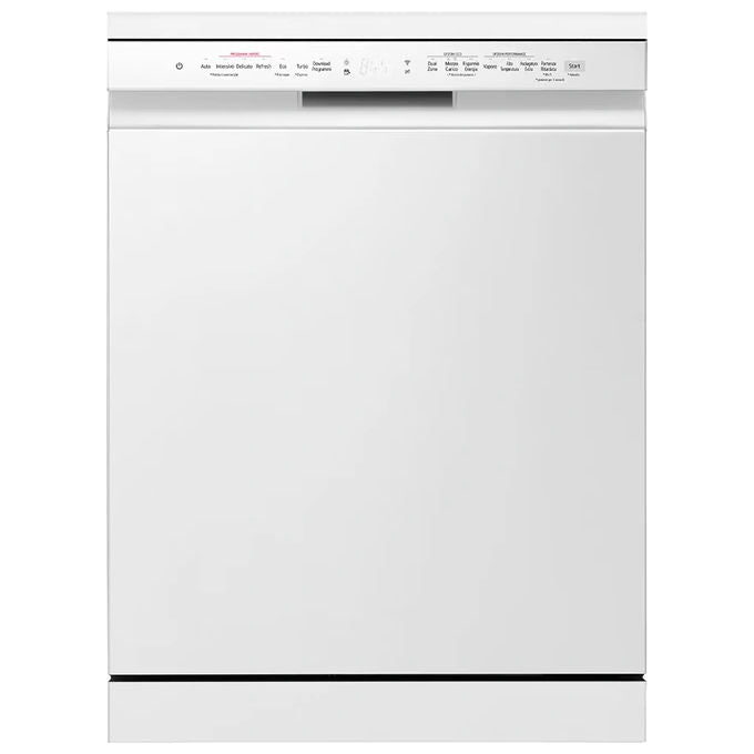 LG DF365FWS Lavastoviglie Libera Installazione 14 coperti Classe B 43 dB Wi-Fi TrueSteam QuadWash (85x60x60 cm) colore Bianco