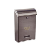 Alubox 49167 Lifter Cassetta Postale con Tettuccio in Acciaio Inox AISI 304 Formato Rivista colore Satinato