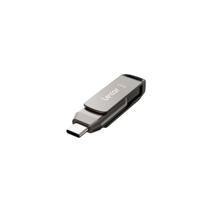 Lexar LJDD400064G-BNQNG Chiavetta USB 64 GB USB Type-C 3.2 Gen 1 Grigio