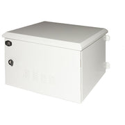 Link LK190945IP Armadio Rack 19'' 9U da Esterno IP55 600x450x467mm Acciaio SGCC 2 Ventole Filtrate colore Grigio Chiaro