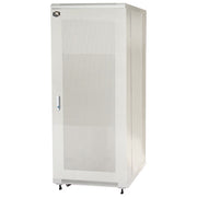 Link Armadio rack 19 27u (a)1388 (l)600 (p)1000 colore grigio porta metallo traforata