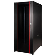 Link LK1942U610PTN Serie EAVI Armadio Rack per Reti 19'' 42U 200x60x100 cm Porta Traforata colore Nero