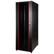Link LK1942U68PVN EAVI Armadio Rack per Reti 19'' 42U 200x60x80 cm Porta Vetro colore Nero