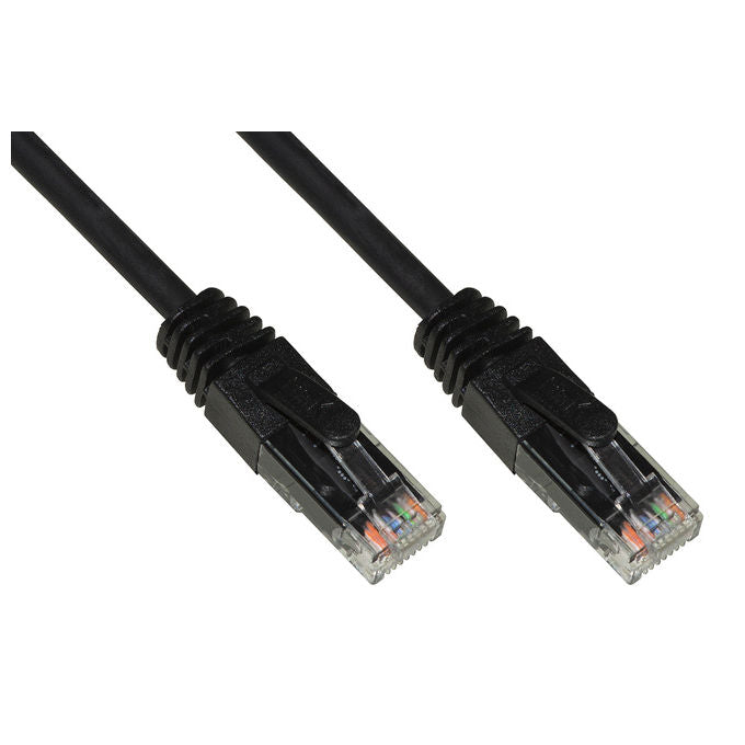 Link LK6AU030BL Cavo di Rete Patch Cat 6A UTP AWG24 LSZH 500 MHz 10 Gigabit 3m colore Nero