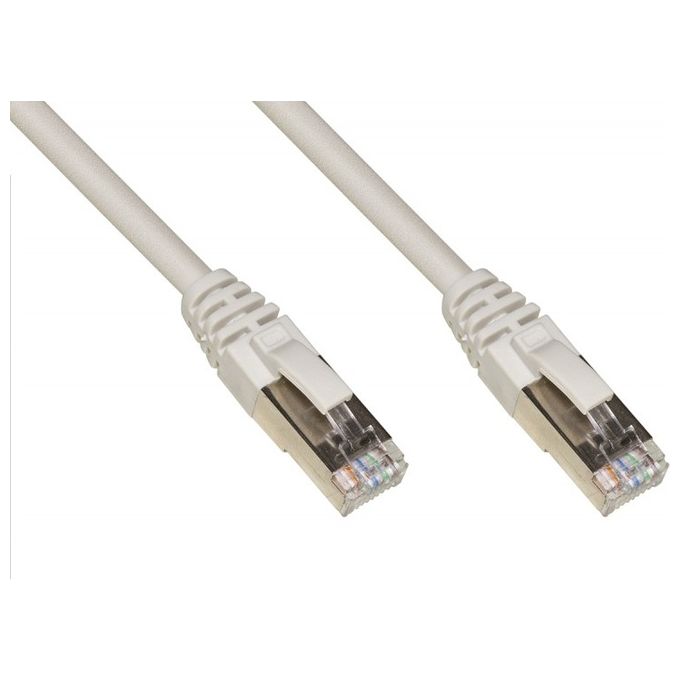 Link Cavo di Rete Categoria 6 Schermato F-Utp Colore Grigio 3mt