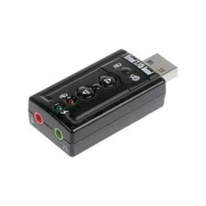 Link adattatore usb-audio per microfono casse o cuffie