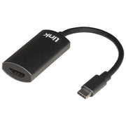 Link LKADAT140 Adattatore USB-C HDMI 2.0 Femmina 4K 60Hz Plug and Play colore Nero
