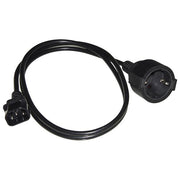 Link cavo adattatore di alimentazione presa schuko tedesca femmina - iec c14 maschio mt 1,50