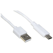 Link LKC2003 Cavo USB 2.0 Tipo A Maschio USB-C Maschio 0,3 m Rame AWG 24-28 colore Bianco