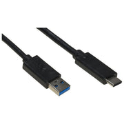 Link LKC3018LS Cavo USB 3.0 Tipo A Maschio USB-C Ricarica e Trasferimento Dati 5 Gbps Guaina TPE LSZH Halogenfree 1.8 m colore Nero