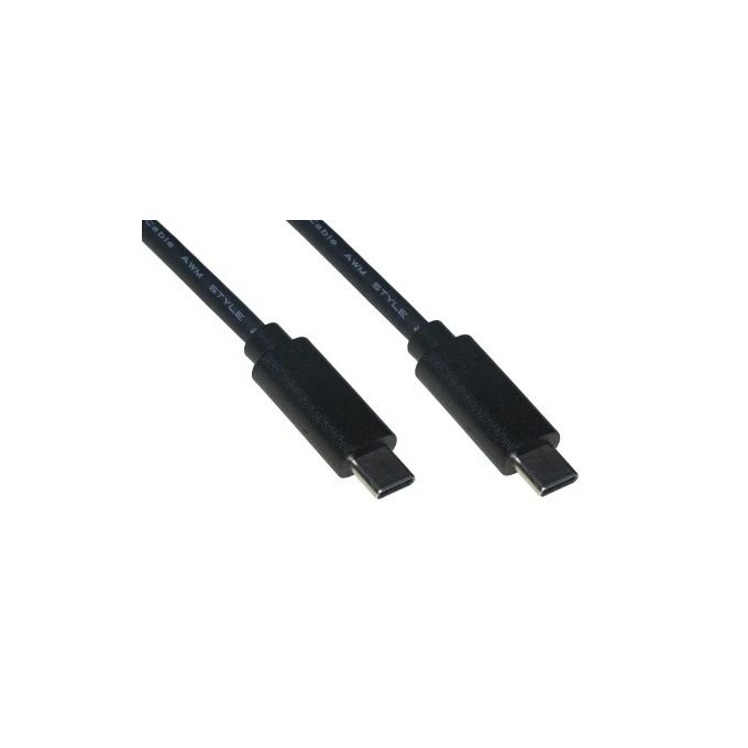 Link Cavo Usb 2.0 Usb-C Maschio-Maschio 0.3mt Nero