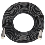 Link Cavo Aoc Fibra Ottica Ibrido Displayport 1.2 Contatti Dorati 70mt