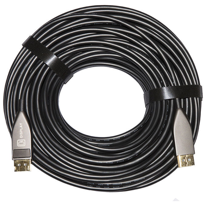 Link Cavo Fibra Ottica Aoc Displayport 1.4 Hdcp 3D 32,4g 8k 60hz Ibrido 80mt