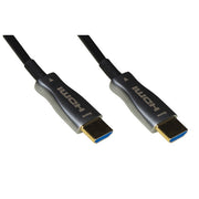 LINK LKCHD20F Cavo HDMI 2.0 AOC Fibra Ottica Ibrido 20 m 4K@60Hz 18Gbps HDCP EDID ARC colore Nero
