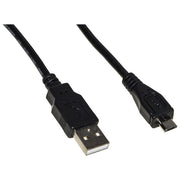 Link LKCM05 Cavo USB 2.0 Micro USB B Maschio in Rame 480 Mbps 0.5 m colore Nero
