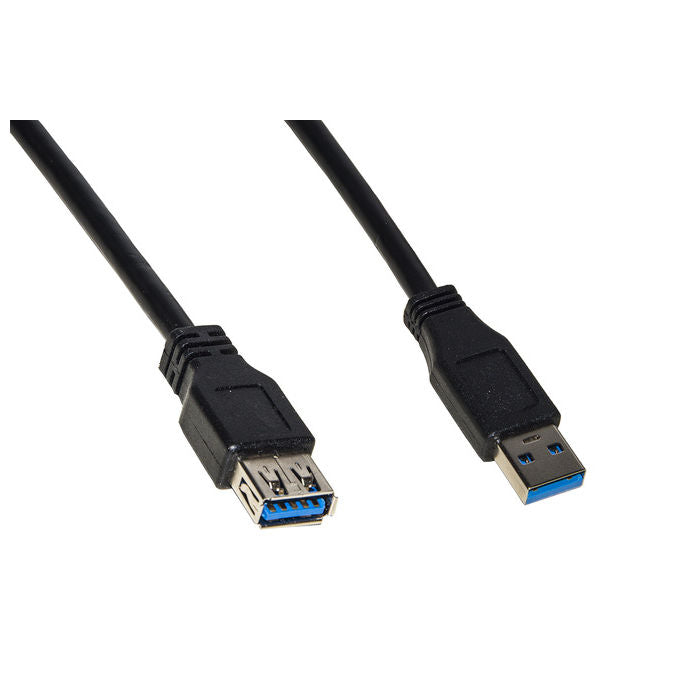 Link cavo prolunga usb 3.0 connettori a maschio-femmina in rame mt 1