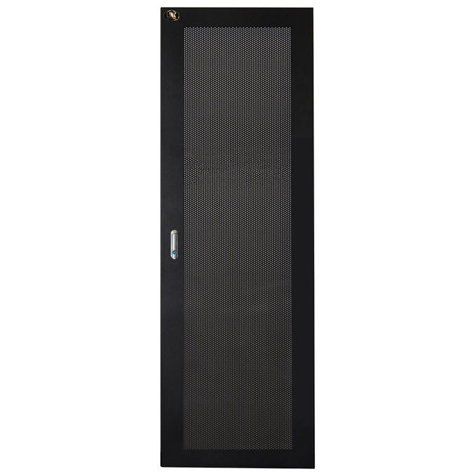 LINK LKDOOR48N Porta Perforata per Armadio Rack 42U con Serratura e Ventilazione 800x800 mm colore Nero