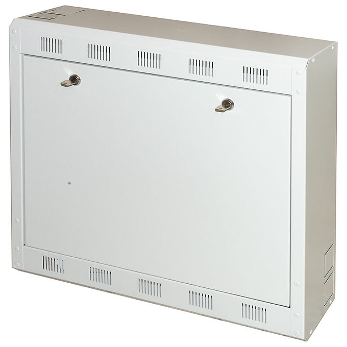 Link LKDVR6 Box a Muro DVR NVR 2 Serrature Ripiano Apribile Attacco VESA 75x75 100x100 58x55x16 cm colore Grigio