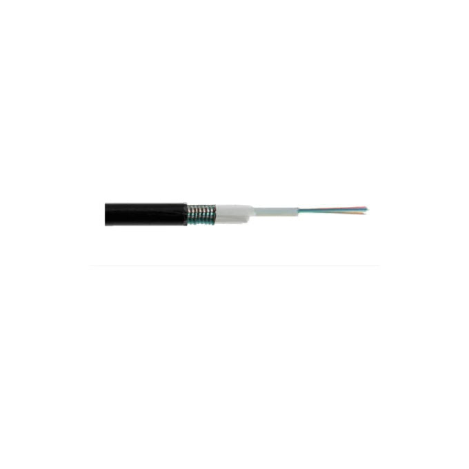 Link Cavo Fibra Ottica da Esterno Armato Om3 Guaina Pe 4 Fibre