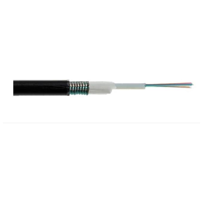 Link LKFIB4OS2OA Cavo Fibra Ottica 4 Fibre Singlemode OS2 9-125 Armato Esterno Interno Antiroditore 1310-1550 nm