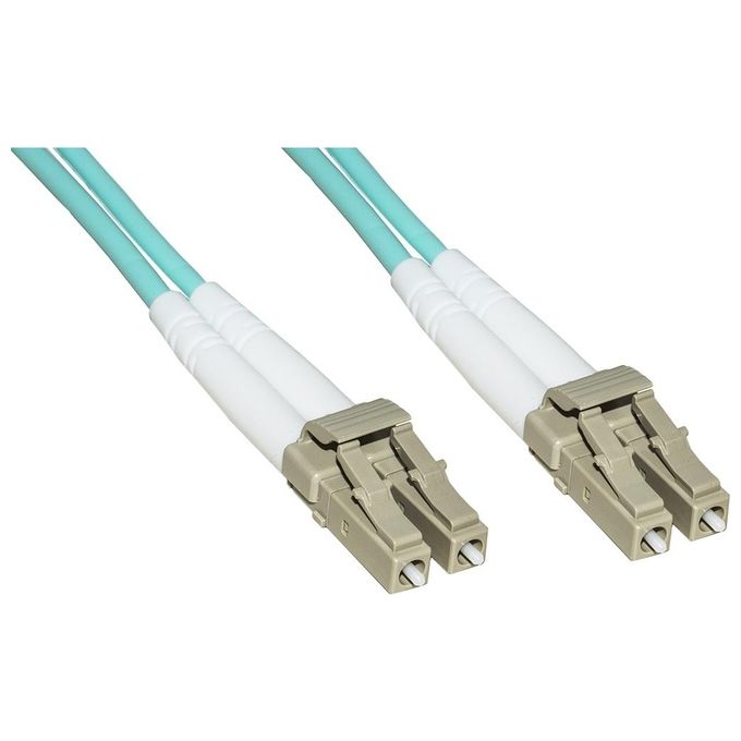Link cavo fibra ottica lc a lc multimode duplex om3 50-125 mt.50