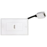 Link placca mod 503 con connettori hdmi femmina-femmina con cavetto cm 14