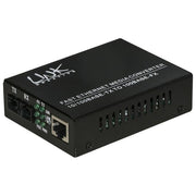 Link media converter rj45 - fibra ottica sc 10-100 base-t a 100base-fx, singlemode 1310nm