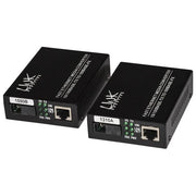 Link coppia media converter 10-100base-t a 100base-fx singlemode wdm singola fibra bidirezionale 1310-1550nm