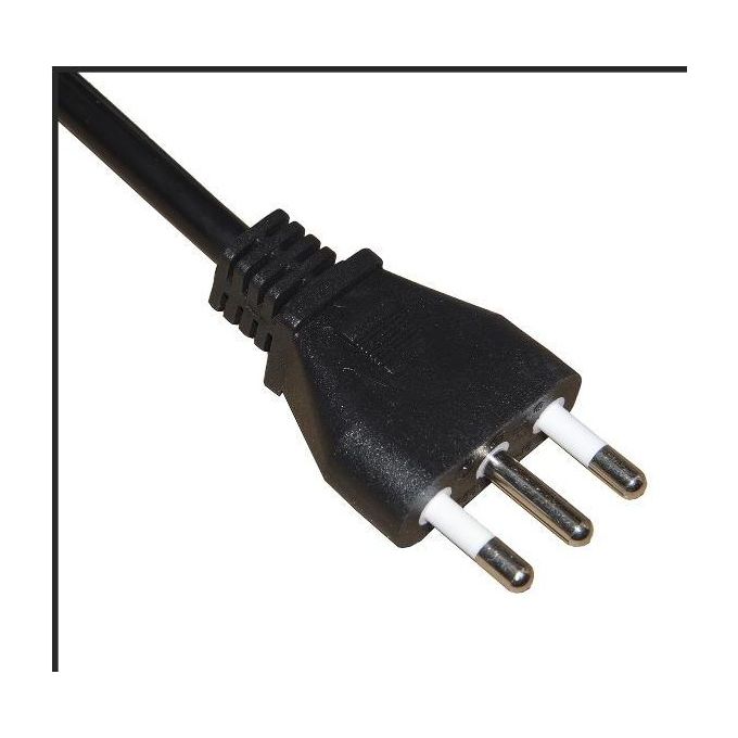 Link LKMP053N Multipresa Elettrica 5 Prese Universali Italiane Schuko 16A Cavo 3 m Protezione Sovraccarico 2500 W colore Nero