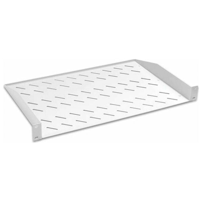 Link LKRIP300 Ripiano in Acciaio per Armadio Rack 19'' 1U Profondita' 30cm Portata 30 Kg Superficie Traforata colore Grigio