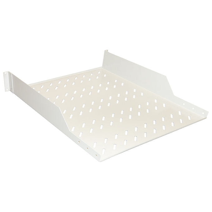 Link LKRIP550 Mensola per Armadio Rack 19'' 2U Profondita' 55cm Portata 30 Kg Superficie Perforata colore Grigio