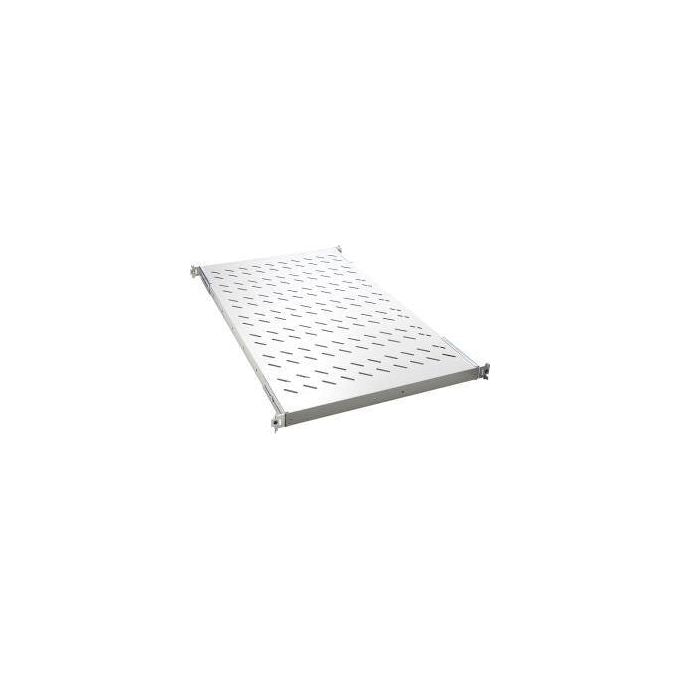 LINK LKRIP720 Mensola in Acciaio per Armadio Rack 19'' 1U Portata 50 Kg Agganci Allungabili 72-83 cm colore Grigio