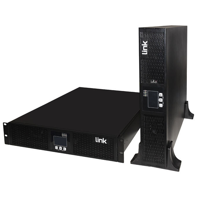 Link LKRT2KS Gruppo di Continuita' UPS Rack 19'' Tower Online Onda Sinusoidale Pura 2000VA 2000W 6 Porte IEC C13 Slot SNMP USB RS-232