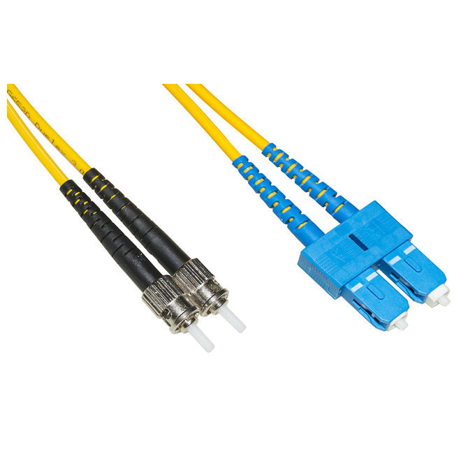 Link cavo fibra ottica sc a st singlemode duplex upc mt.1