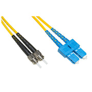 Link cavo fibra ottica sc a st singlemode duplex upc mt.2