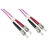 LINK LKSTST4530 Cavo Fibra Ottica Multimodale Duplex OM4 UPC 50-125 micron 30 m colore Viola