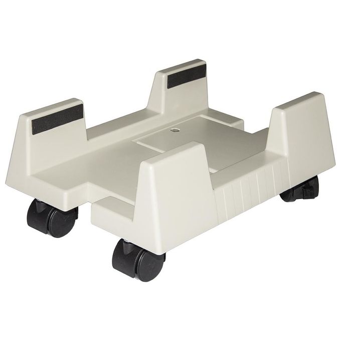 Link supporto computer verticale con ruote colore grigio