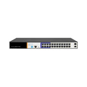 LINK LKSW24L2 Switch di Rete Layer 2 24 Porte Gigabit POE 300W 2 Porte SFP colore Nero