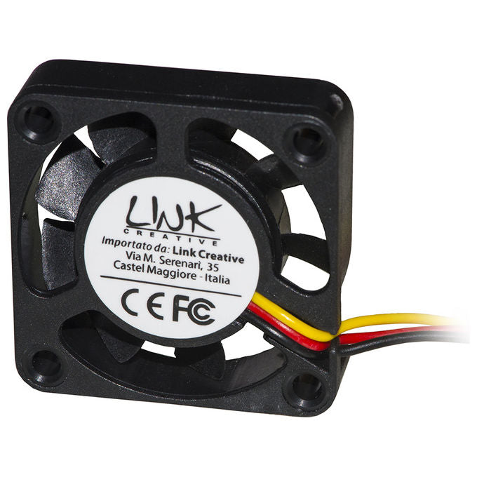 Link ventola 40x40x10 12 volt connettore 3 fili con viti incluse