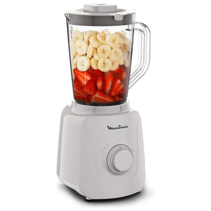 Moulinex, Frullatore Blendforce Essential, 1.85 L, 450W, Grigio