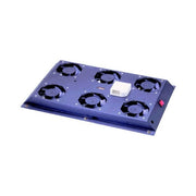 Digitus KIT_ 6 Ventole Con Termostato, 19.8 Metri  Cubi Circolazione D'Aria Nero Ral 9005