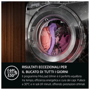 AEG LR7FG84B4 Serie 7000 ProSteam Lavatrice 8 Kg 1400 rpm Classe A Vapore (847x596x572 cm) colore Bianco