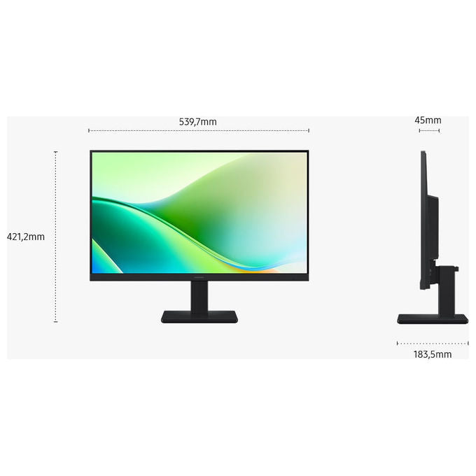 Samsung monitor LED 24 pollici Full HD, S24F310, 1920x1080, 16:9, 4ms, contrasto 3000:1, HDMI